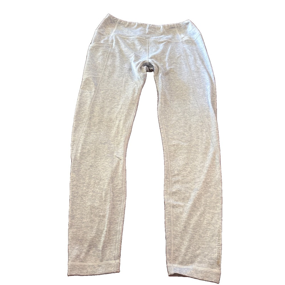 Vineyard Vines Heathered Leggings - Size Small - Light Blue - Kristin